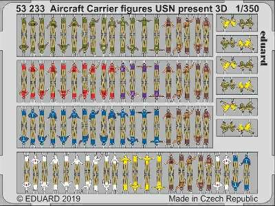 Aircraft Carrier figures USN present 3D 1/350 - image 1