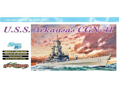 U.S.S. Arkansas CGN-41 nuclear-propelled guided-missile cruiser - image 1