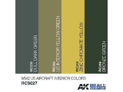 WW2 US Aircraft Interior Colors Set - image 2