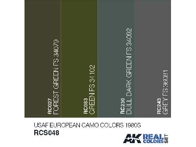 USAf European Camo Colors 1980s Set - image 2