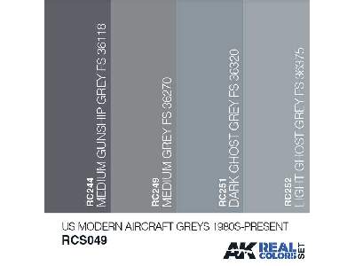 US Modern Aircraft Greys 1980s-present Set - image 2