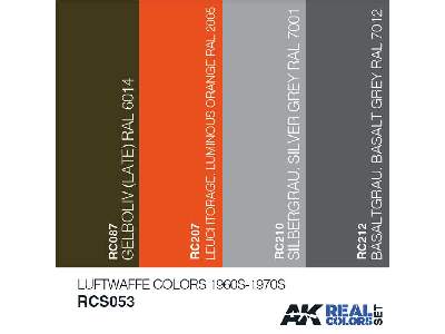 Luftwaffe Colors 1960s-1970s Set - image 2