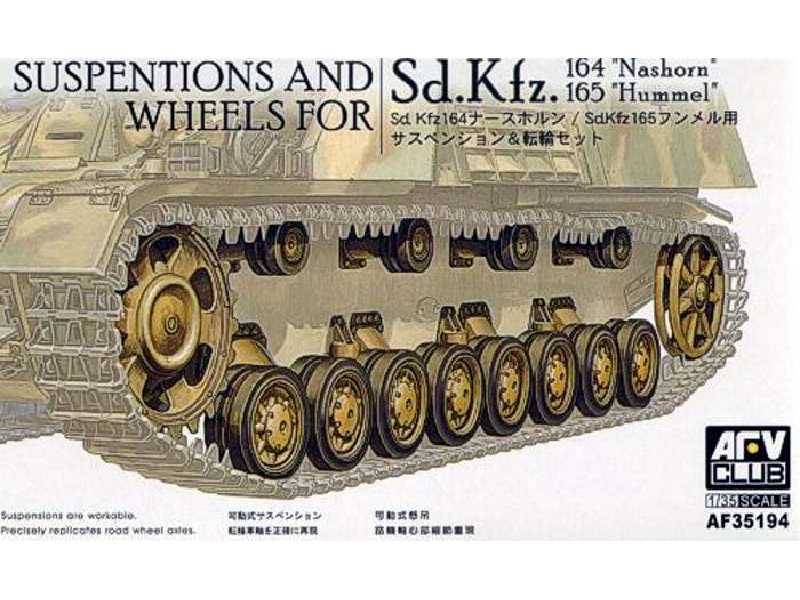 Suspensions & Wheels for Nashorn & Hummel (Sd.Kfz 164-165) - image 1 Suspensions & Wheels for Nashorn & Hummel (Sd.Kfz 164-165) - image 1