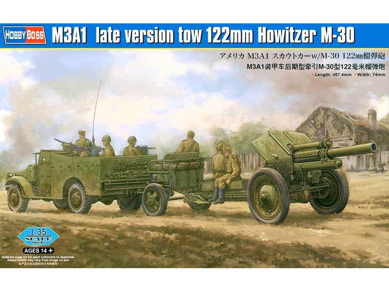 M3A1 Late Version Tow 122mm Howitzer M-30 - image 1 M3A1 Late Version Tow 122mm Howitzer M-30 - image 1