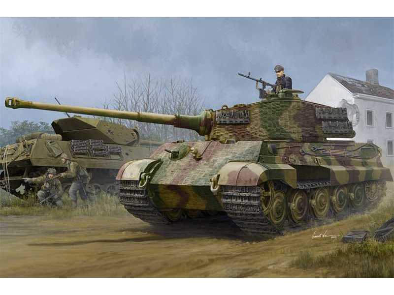 Pz.Kpfw.VI Sd.Kfz.182 Tiger II Henschel 1944 Production zimmerit - image 1