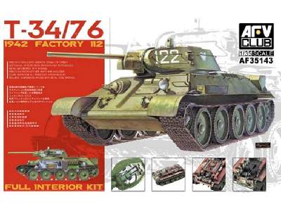 T-34/76 model 1942 Factory 112 full interior - Polish markings - image 1