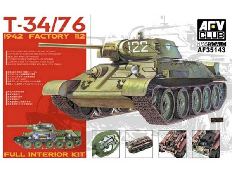 T-34/76 model 1942 Factory 112 full interior - Polish markings - image 1