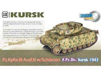 Pz.Kpfw.III Ausf.N w/Schurzen 2.Pz.Div. Kursk 1943 - image 1