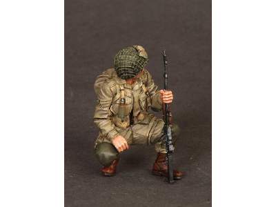 U.S.Airborne Bar Gunner And Airborne On Rest 2 Figures - image 1