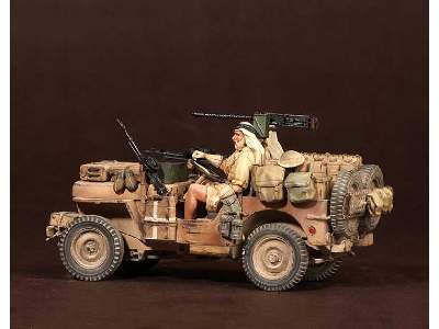 Crew Of The Jeep Sas. North Africa.1941-42 #4 2 Figures - image 1