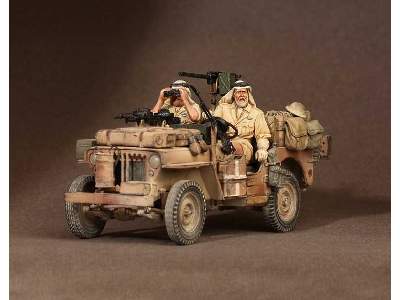 Crew Of The Jeep Sas. North Africa.1941-42 #4 2 Figures - image 2