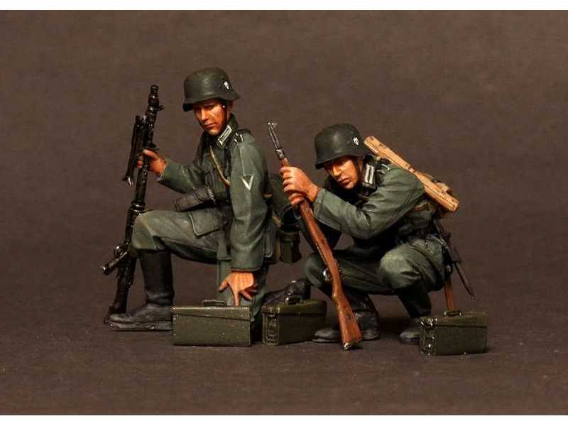 German Machine Gunner Mg 34 Team.1939-42 2 Figures - image 1