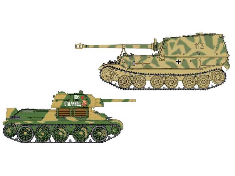 Ferdinand vs T-34/76 Mod.1942 - image 1