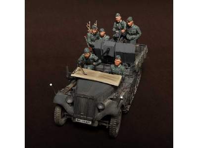 Crew For Sd.Kfz.10/4 Fur 2cm Flak 30 (For Dragon 6739) 6 Figures - image 14