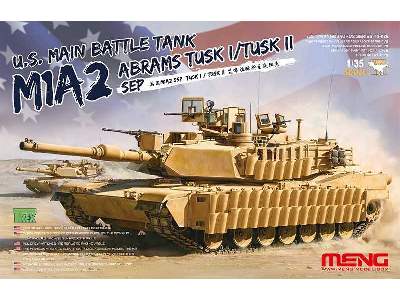 M1A2 Abrams TUSK I/TUSK II SEP Christmas Edition w. Trump Figure - image 4