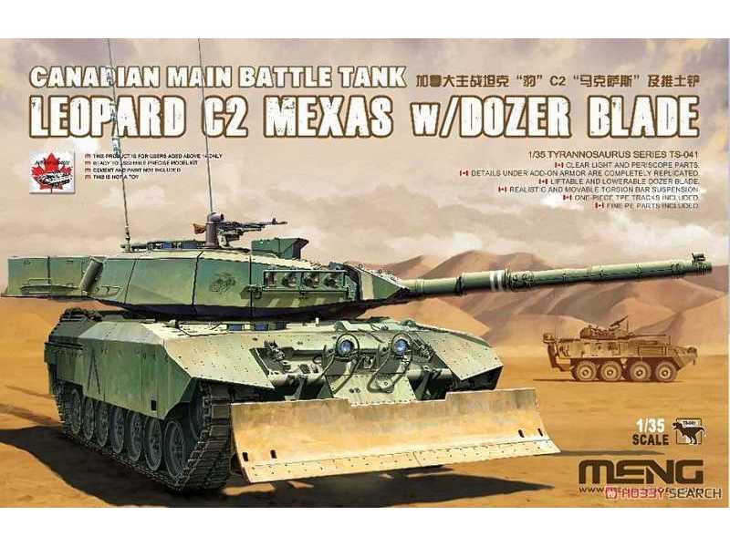 Leopard C2 Mexas w/ Dozer Blade Canadian Main Battle Tank  - image 1