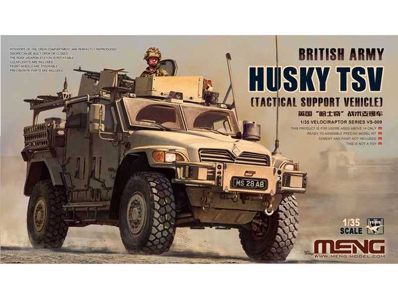 British Army HUSKY TSV Tactical Support Vehicle - image 1