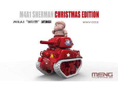 World War Toons Christmas Edition M4A1 Sherman - image 2