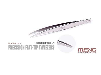 Precision Flat-Tip Tweezers - image 1