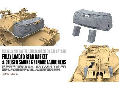 Fully Loaded Rear Basket & Closed Smoke Grenade Launchers - image 1