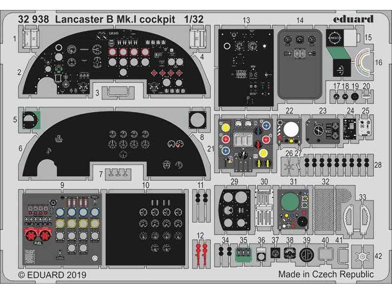 Lancaster B Mk. I cockpit 1/32 - image 1