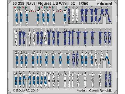 Naval Figures US WWII 3D 1/350 - image 1