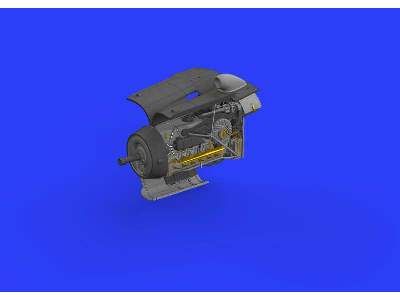 Bf 109G-10 engine 1/48 - Eduard - image 2