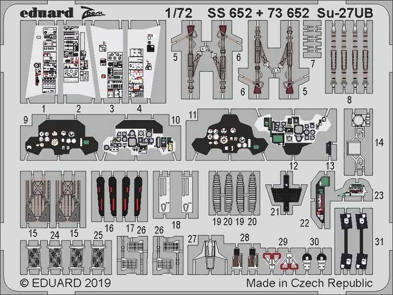 Su-27UB 1/72 - image 1