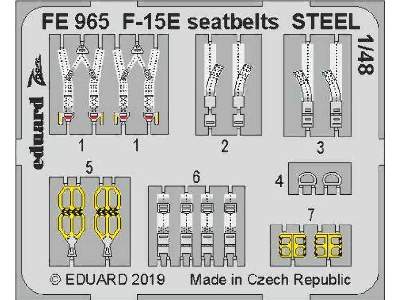 F-15E seatbelts STEEL 1/48 - image 1