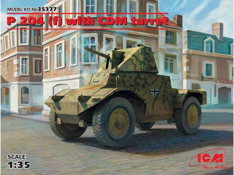 Panzerspähwagen P 204 (f) w/CDM turret German Armoured Vehicle - image 1