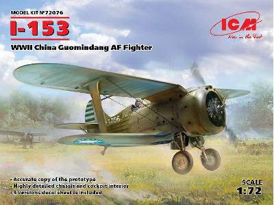 I-153 - WWII China Guomindang AF Fighter - image 8