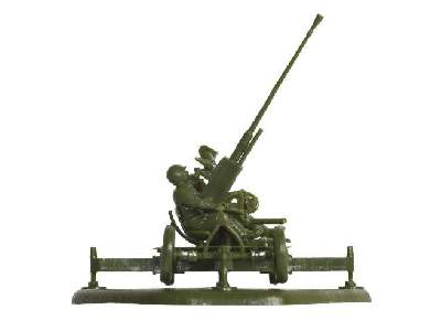 Soviet 37mm AA Gun with 2 Figures - image 3