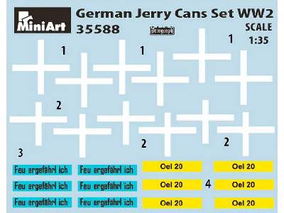 German Jerry Cans Set Ww2 - image 3