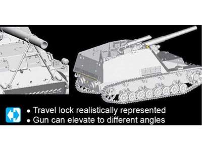 Sd.Kfz.165 Hummel Early/Late Production (2 in 1) - Smart Kit - image 15