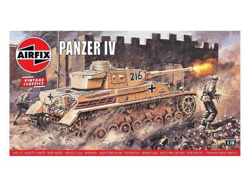 Airfix Vintage Classics - Panzer IV F - image 1