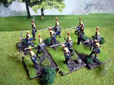 French Light Infantry Chasseurs Marching - image 4