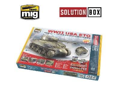 WW Ii American Eto Solution Box - image 2