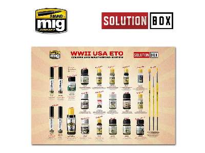 WW Ii American Eto Solution Box - image 6