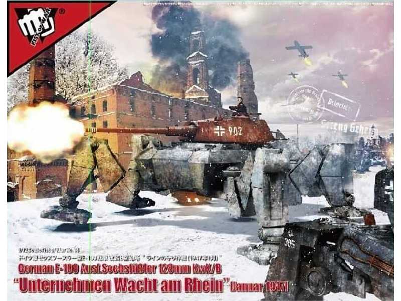 Fist Of War German E-100 Ausf.Sechsfüßler 128mm Kwk/B Unternehme - image 1
