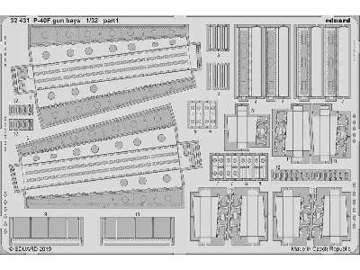 P-40F gun bays 1/32 - image 1