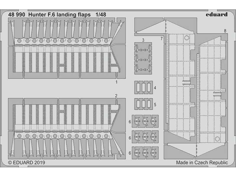 Hunter F.6 landing flaps 1/48 - image 1