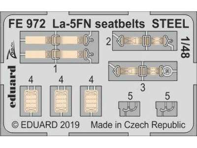 La-5FN seatbelts STEEL 1/48 - image 1