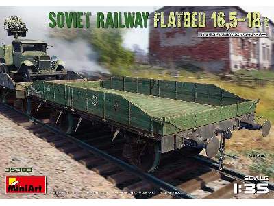 Soviet Railway Flatbed 16,5-18t - image 1