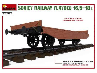 Soviet Railway Flatbed 16,5-18t - image 2