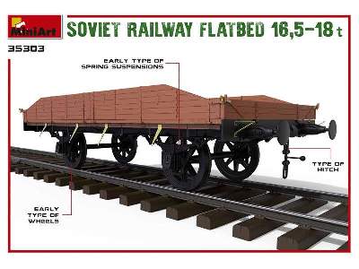 Soviet Railway Flatbed 16,5-18t - image 13