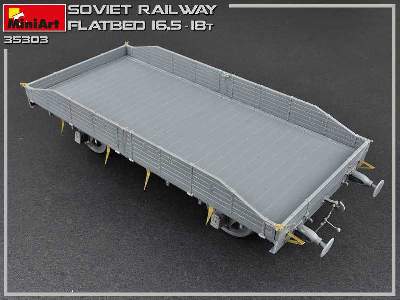 Soviet Railway Flatbed 16,5-18t - image 20