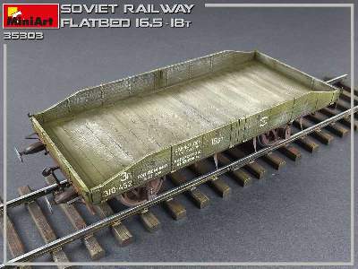 Soviet Railway Flatbed 16,5-18t - image 21