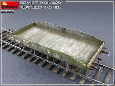 Soviet Railway Flatbed 16,5-18t - image 22