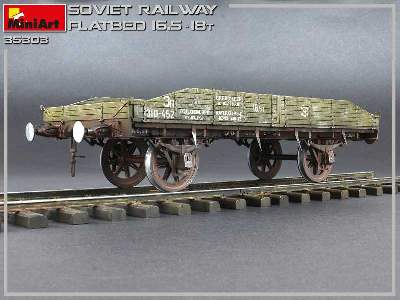 Soviet Railway Flatbed 16,5-18t - image 23