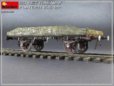 Soviet Railway Flatbed 16,5-18t - image 24